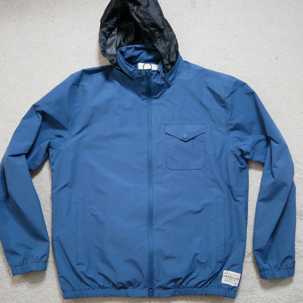 Barbour men's waterproof and breathable rain jacket